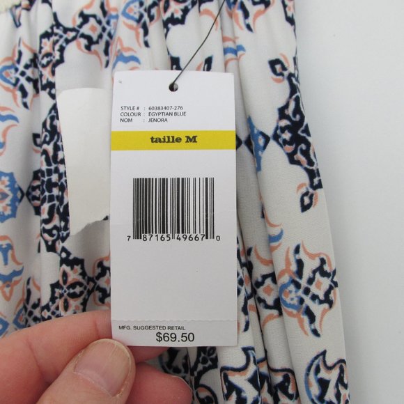 Vintage America Blues Elastic Waist Midi Skirt M/L - Picture 7 of 10